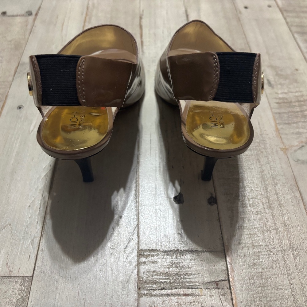 Tan/Taupe Michael Kors heels Size 7.5